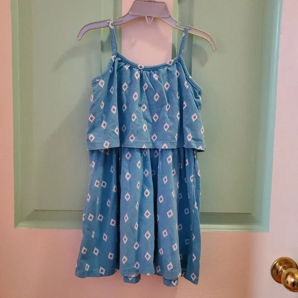 Gymboree Toddler Girl Diamond Summer Dress 4T